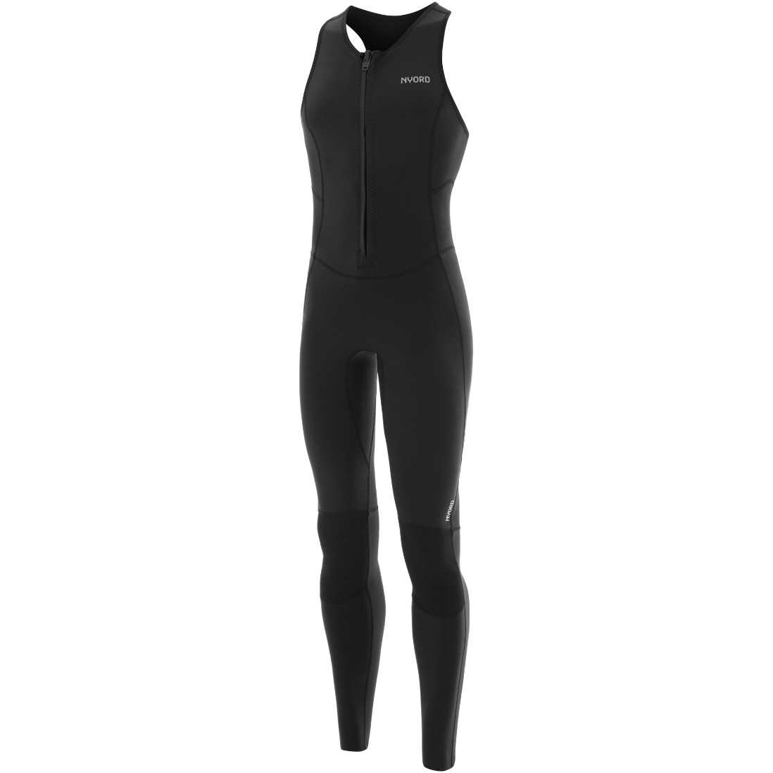 2026 Nyord Mens Solu Yulex 2/2mm Fl Long John Wetsuit SOLMLJ001 - Black